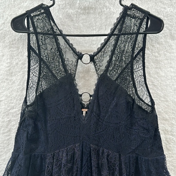 Free People Lace Sleeveless Dress Size Small - Picture 2 of 9